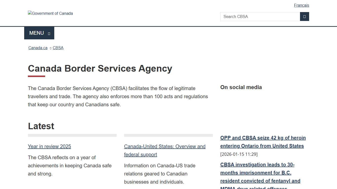 Canada Border Services Agency