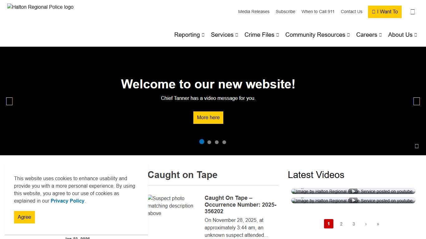 Home Halton Regional Police Service